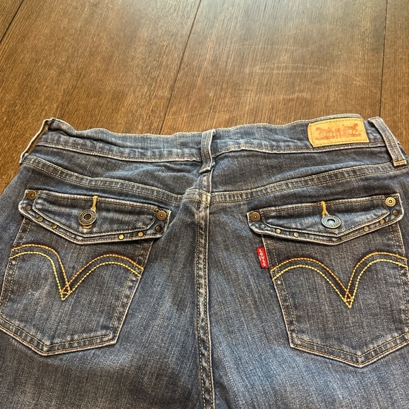 Vintage Levi's Women's 515 Blue Boot Cut Jeans - Picture 1 of 6
